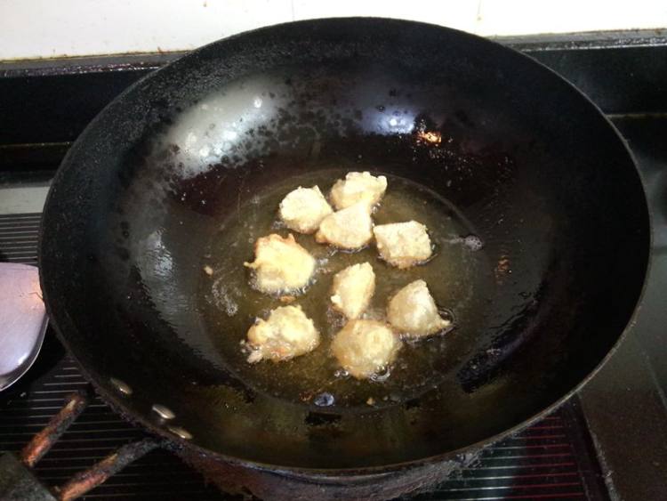 酥炸粽子步骤7
