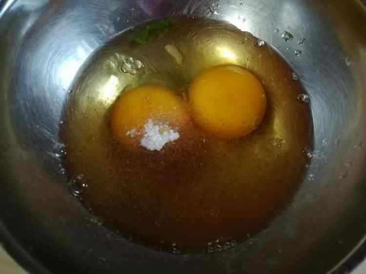 虾米芝麻米饼步骤4