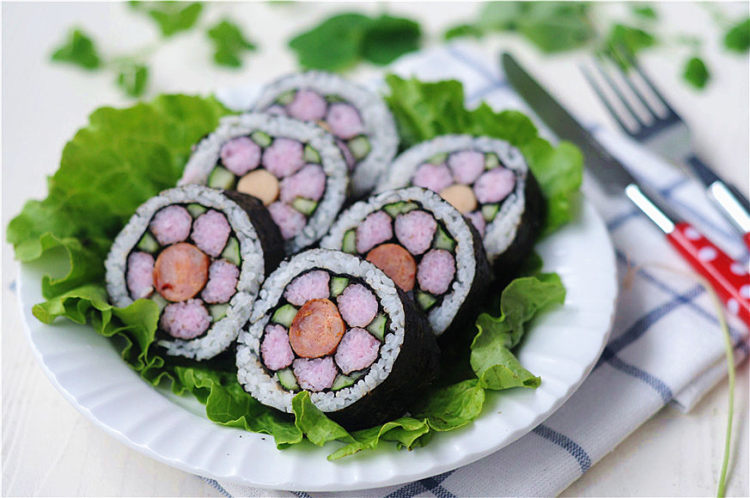 花朵寿司步骤23