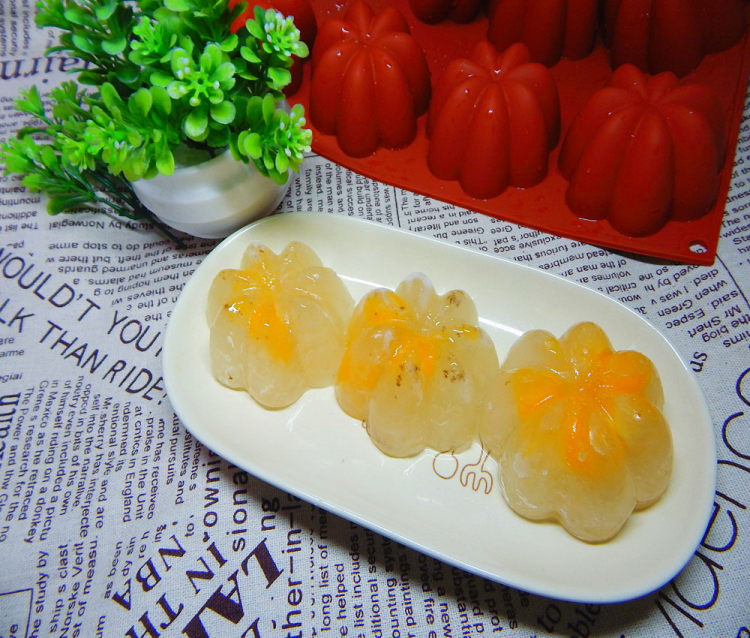 香橙冰粉粉冻步骤11