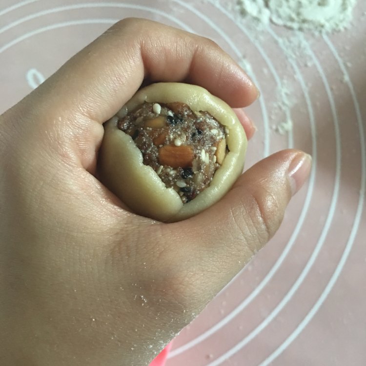 五仁月饼步骤12