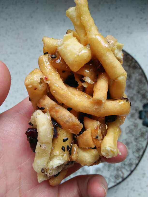 蔓越莓沙琪玛步骤12