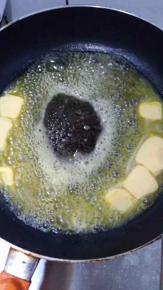 咖啡口味牛轧糖步骤2