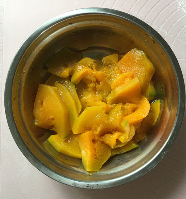 豆沙南瓜饼步骤4