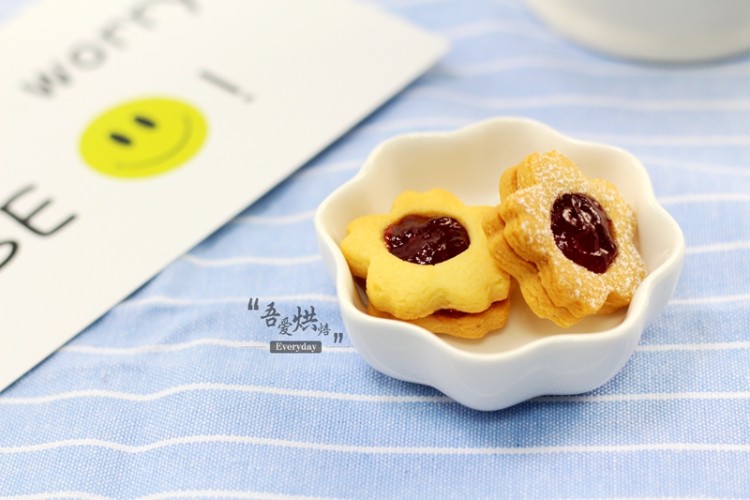 果酱夹心小甜饼步骤9