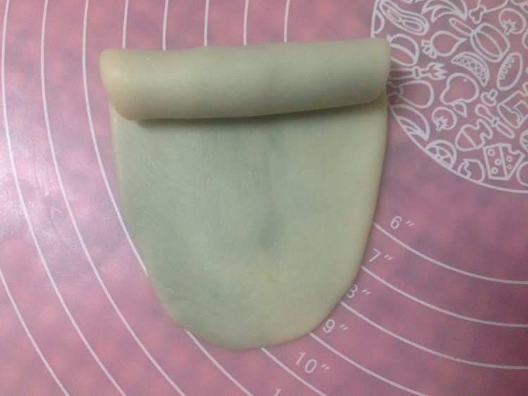 抹茶蛋黄酥步骤12