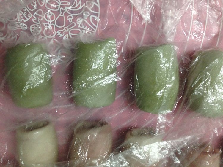 抹茶蛋黄酥步骤15