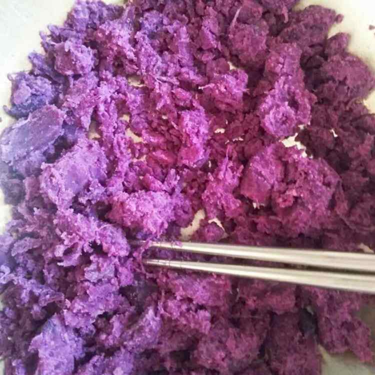紫薯冰晶粽步骤2