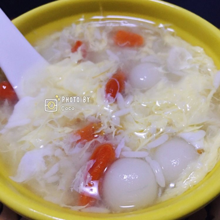 桂花酒酿小丸子步骤7