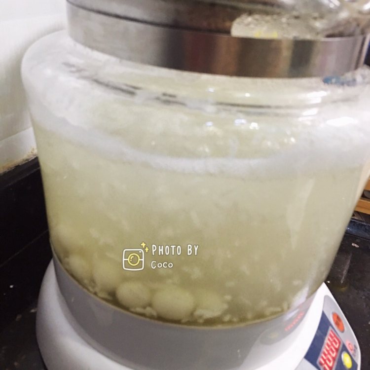 桂花酒酿小丸子步骤6