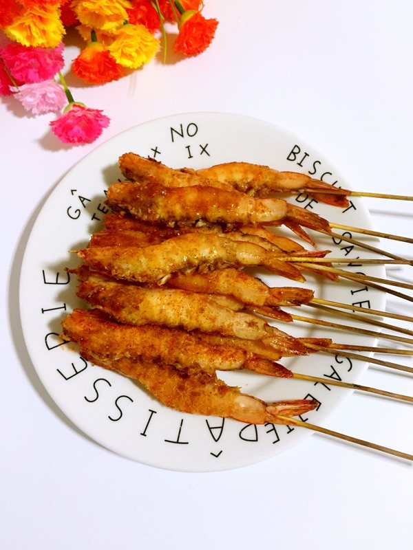 孜然串串虾步骤10