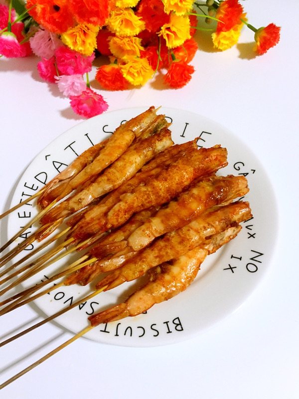 孜然串串虾步骤16