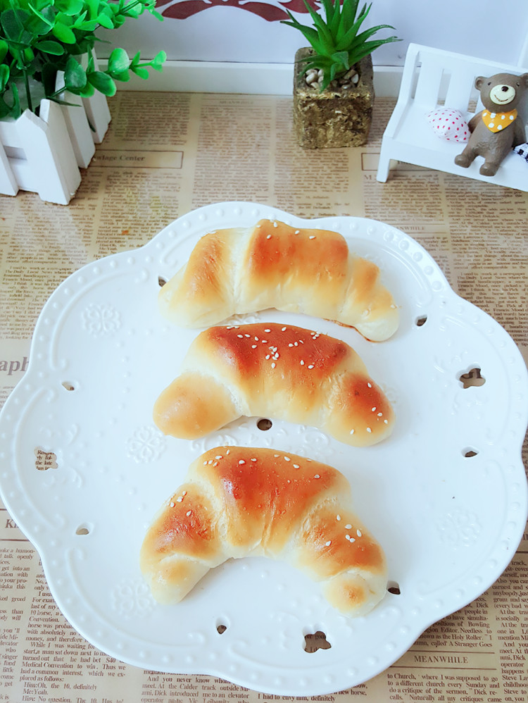 木糖醇牛角包步骤12