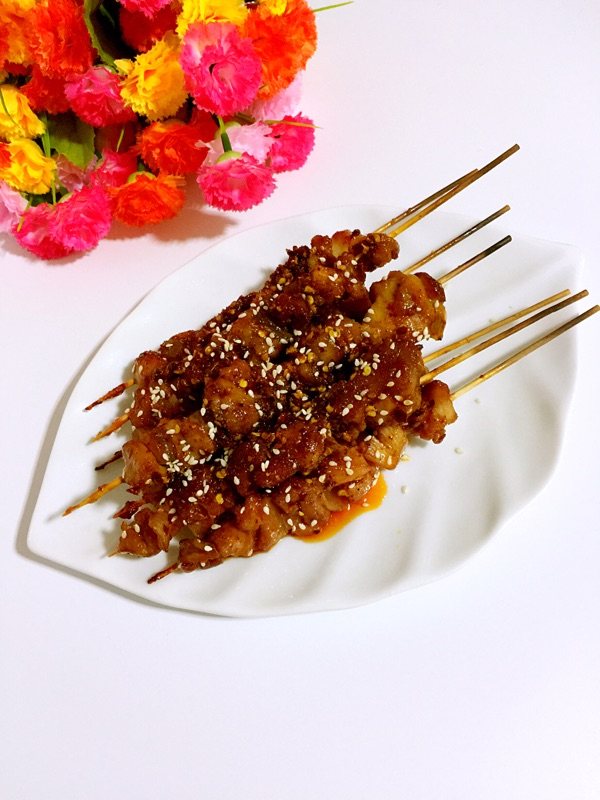 蜜汁鸡肉串步骤19