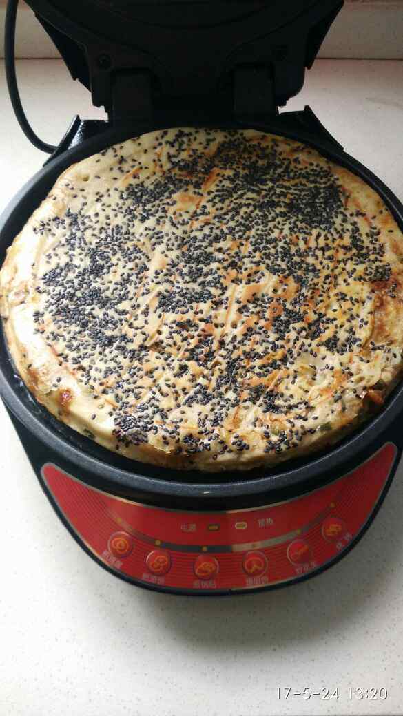 葱油羌饼步骤15