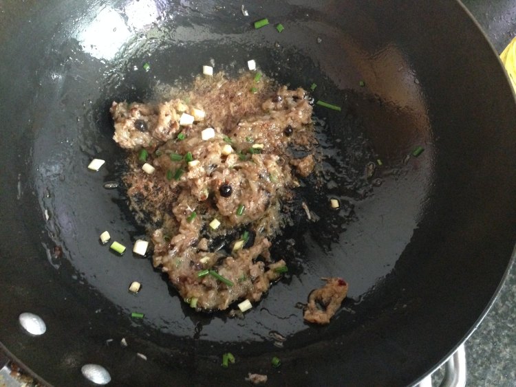 香辣土豆泥炒肉末步骤7
