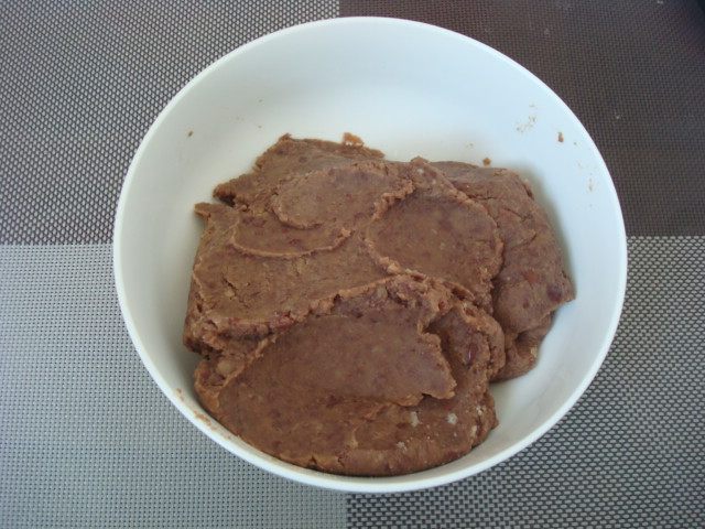 豆沙红枣粽子步骤2