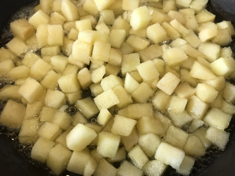 肉桂苹果甜披萨步骤15