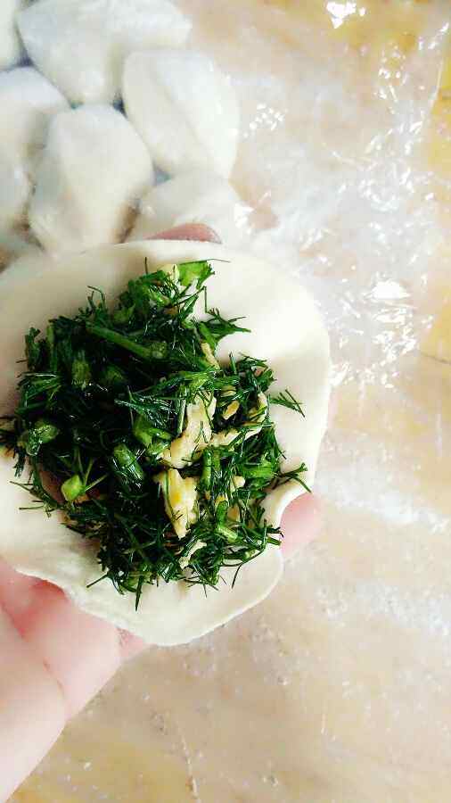 茴香鸡蛋馅包子步骤9