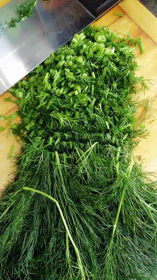茴香鸡蛋馅包子步骤2