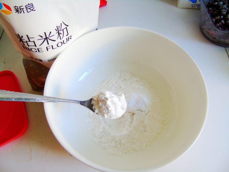 红豆粘米糕步骤2