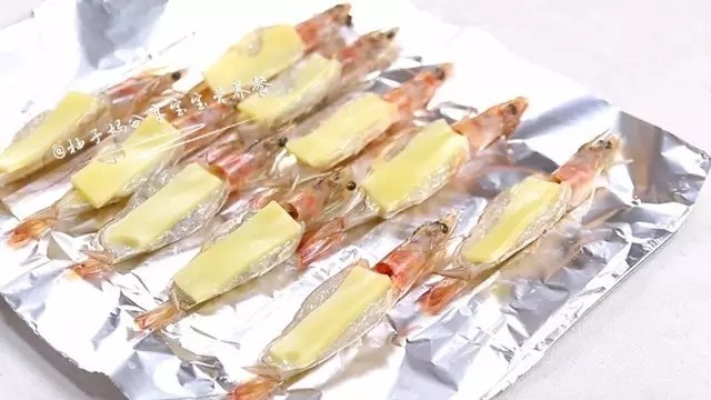 奶酪焗虾—哄孩子最好步骤7