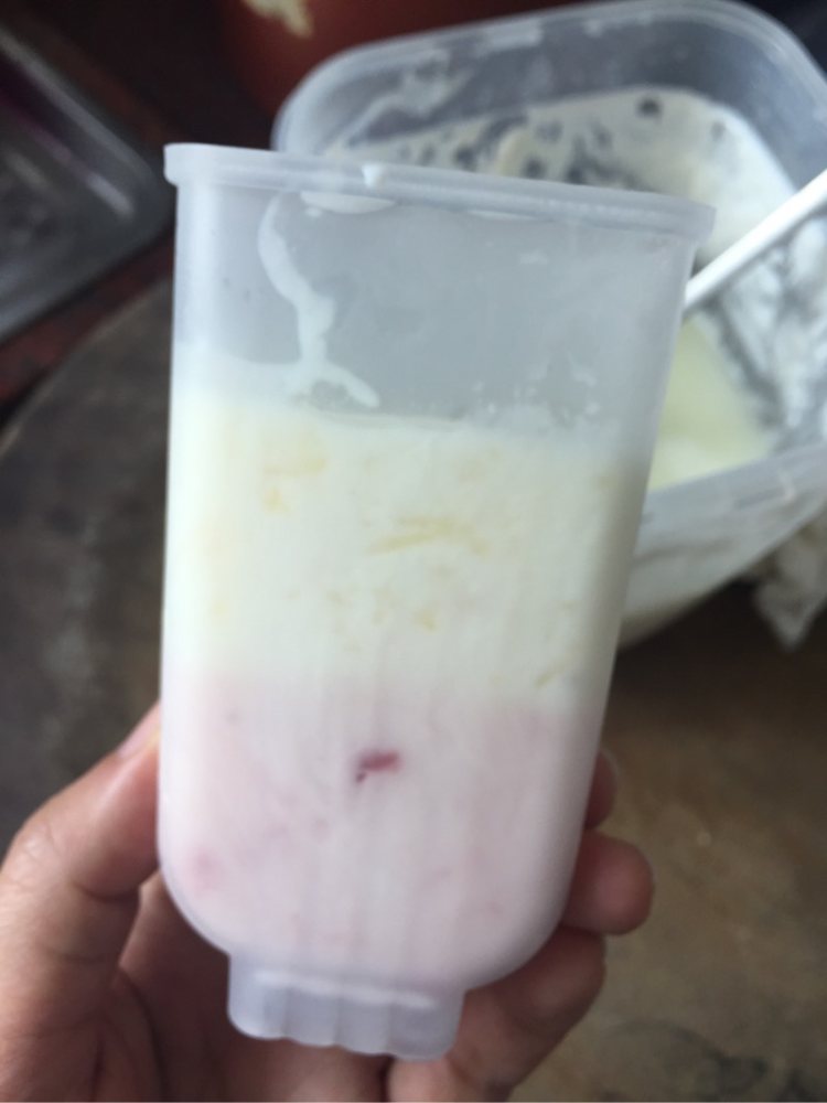 三色果味酸奶冰棒步骤8