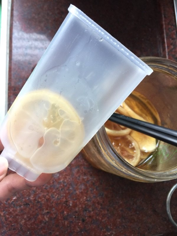 柠檬蜜凤梨果酱酸奶冰步骤6