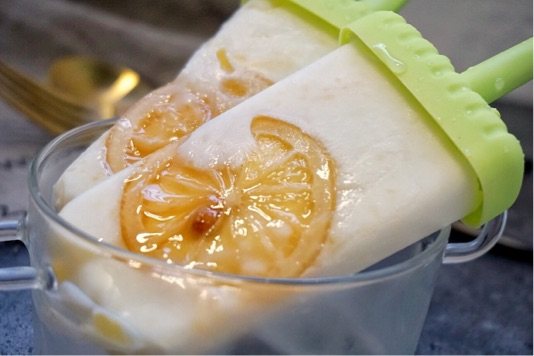 柠檬蜜凤梨果酱酸奶冰步骤10