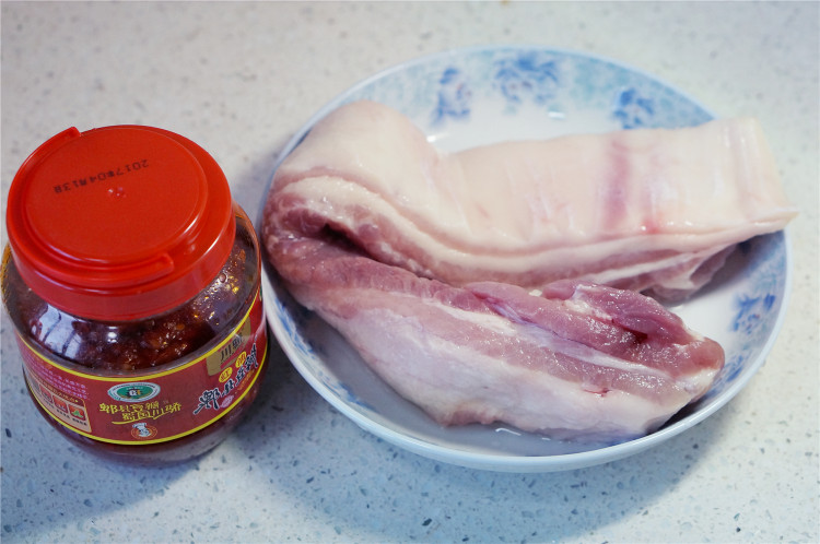 豆瓣酱烤肉步骤1