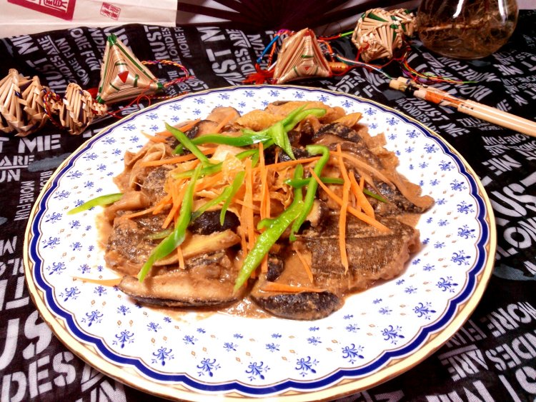 豆浆炖鱼段步骤11