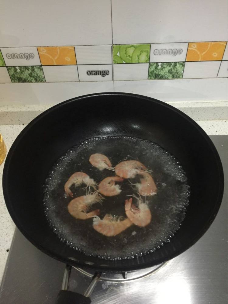淡酱虾仁豆腐花菇#新步骤5