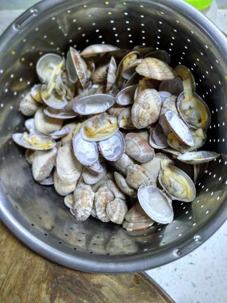 辣味花蛤步骤3