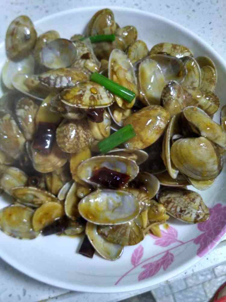 辣味花蛤步骤7