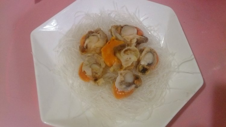 黄金蒜海鲜蒸粉丝#多步骤6