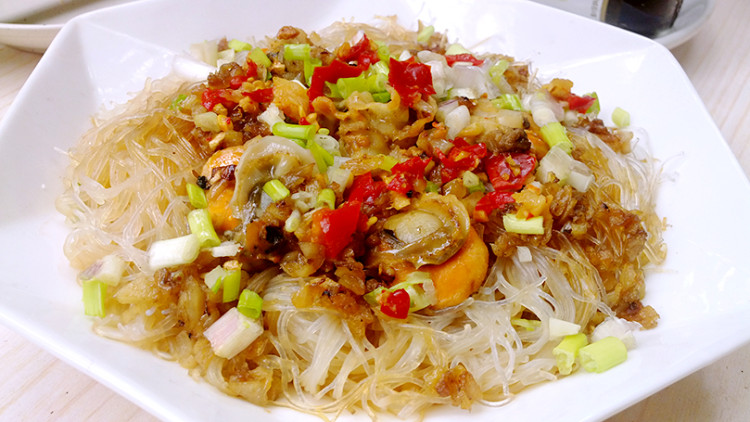 黄金蒜海鲜蒸粉丝#多步骤9