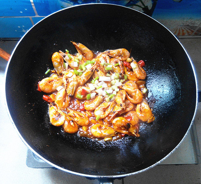 韩式辣酱烧北极虾步骤10