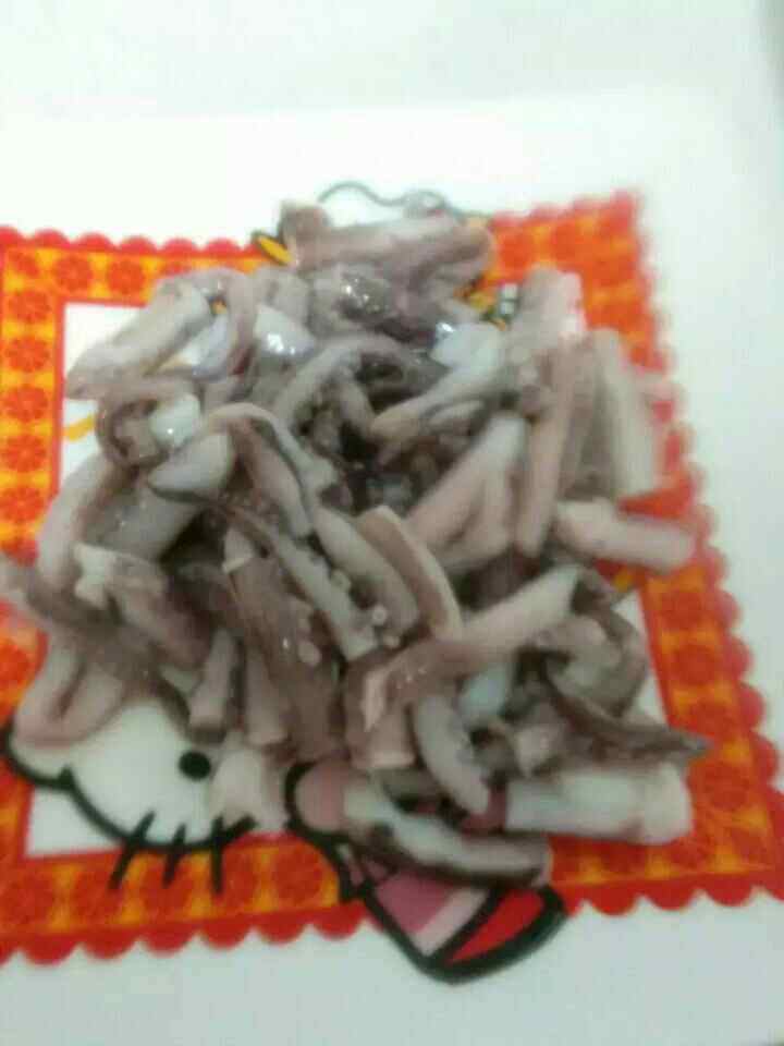 洋葱鱿鱼步骤1
