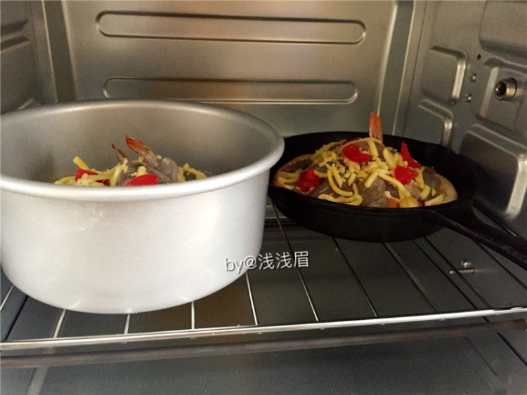 鲜虾披萨步骤10