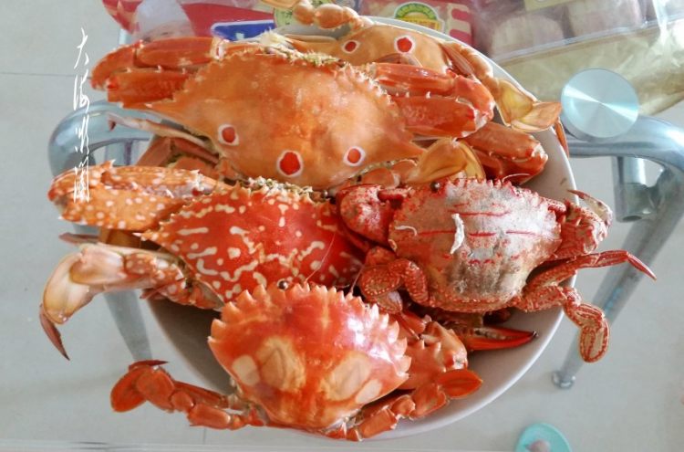 清蒸螃蟹步骤5