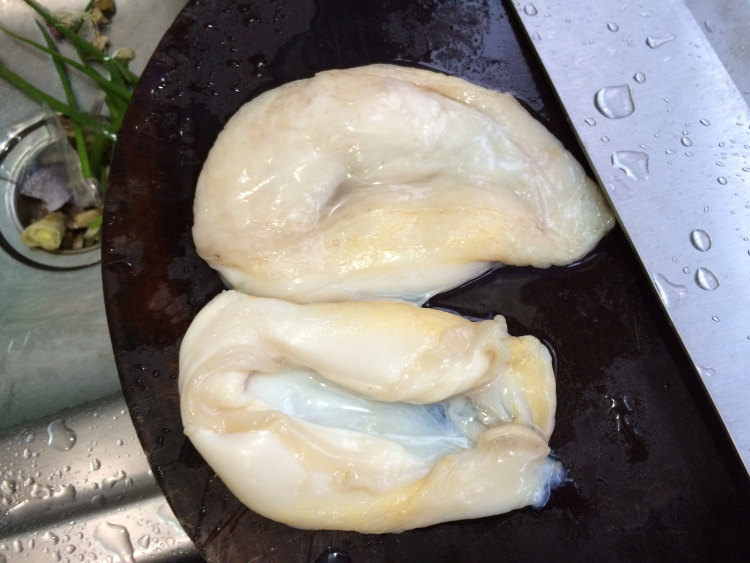荷兰豆炒鲍片步骤4