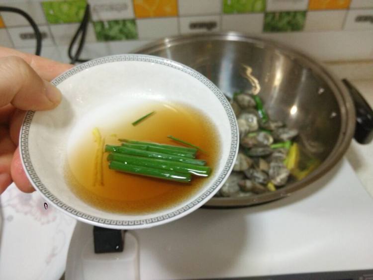 酒香花蛤步骤4