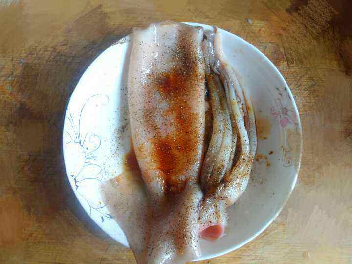 照烧鱿鱼饭步骤2
