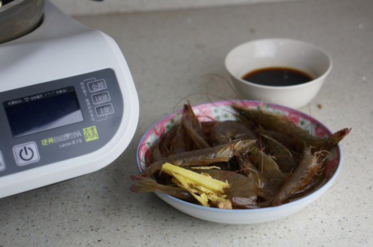 酱味鲜虾步骤1