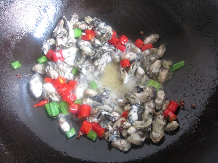 海蛎子豆腐步骤4