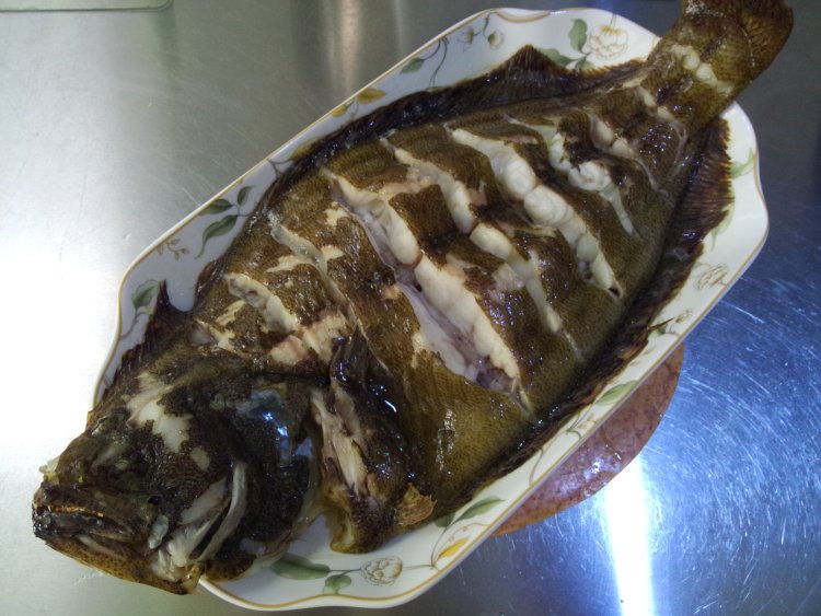 清蒸牙鲆鱼步骤6