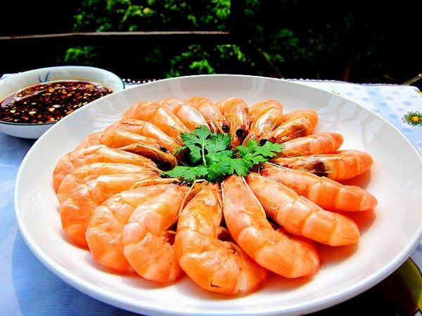 家常白灼虾步骤8