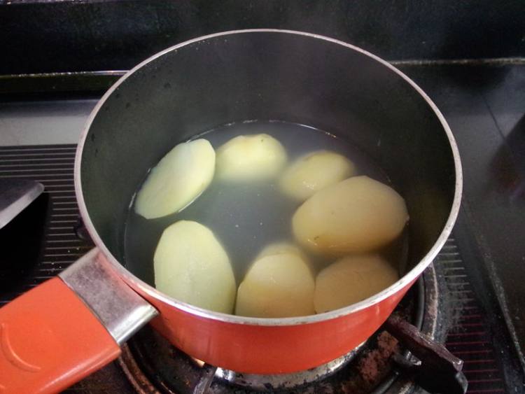 吉利虾土豆泥步骤2