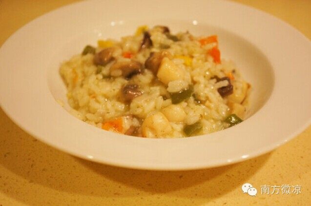 海鲜炖饭Risotto步骤10
