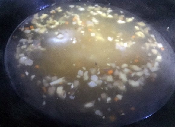 时蔬虾仁疙瘩汤步骤11